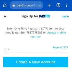 Paytm Account कैसे बनाये 