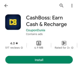 CashBoss App से पैसे कैसे कमाए